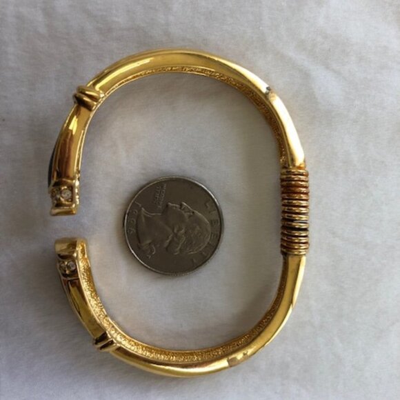 KENNETH JAY LANE for Avon Duchess Collection Panther Enamel Crystal Gold… - Picture 12 of 15